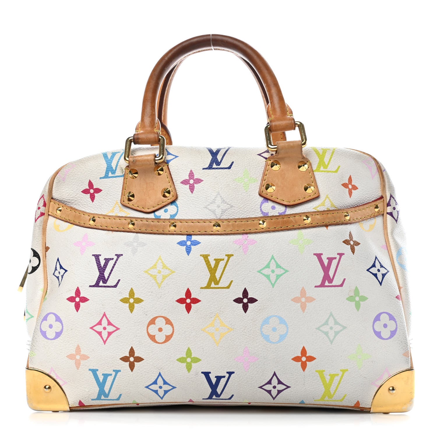 Louis Vuitton Monogram Multicolor Trouville White 1 of 5
