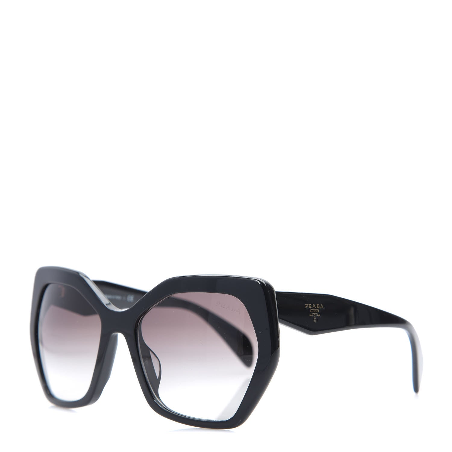 Prada Sunglasses SPR 16R Black 1 of 8