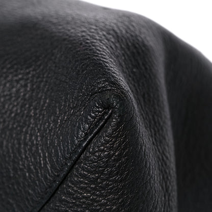 Prada Cervo Deerskin Shopper Tote Black 8 of 13