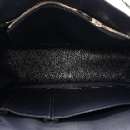 Hermes Taurillon Clemence Jypsiere 31 Bleu Indigo 5 of 16
