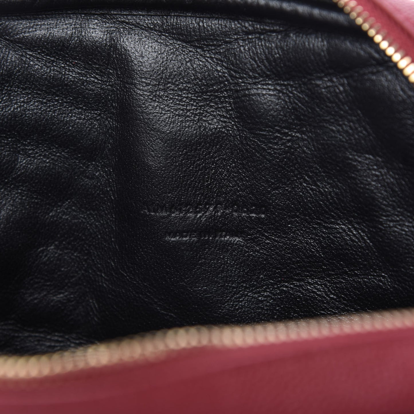 Grain De Poudre Matelasse Monogram Mini Lou Camera Bag Eros Red