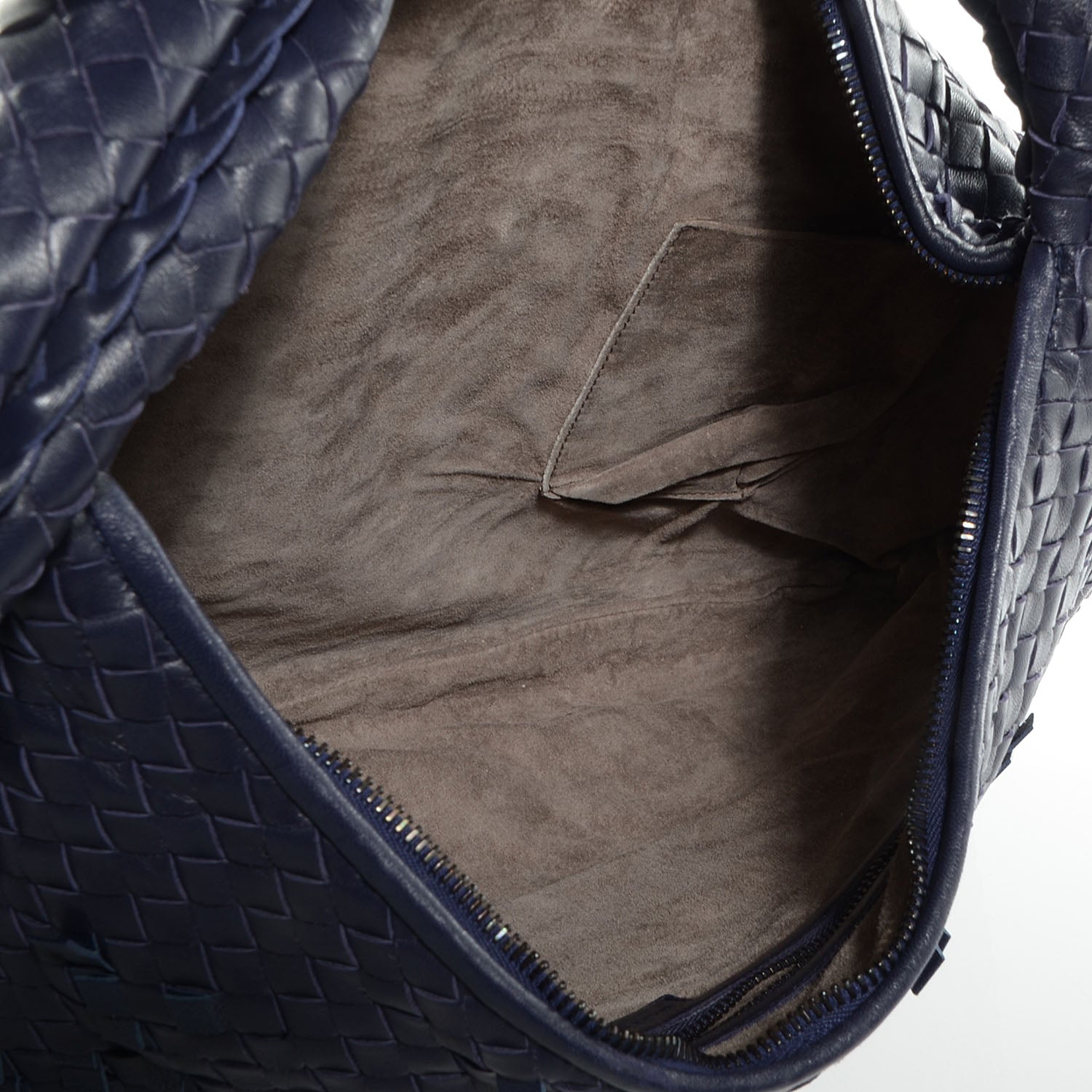 Bottega Veneta Nappa Intrecciato Large Veneta Plisse Hobo Ink 5 of 9