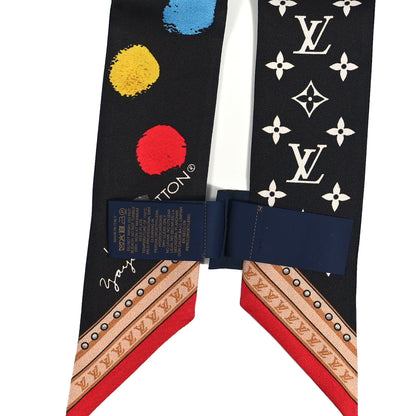 Louis Vuitton LV X YK Silk Monogram Bandeau Black Multicolor 4 of 4