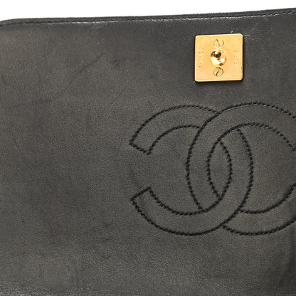 Chanel Lambskin Quilted Small Single Flap Black 10 of 12