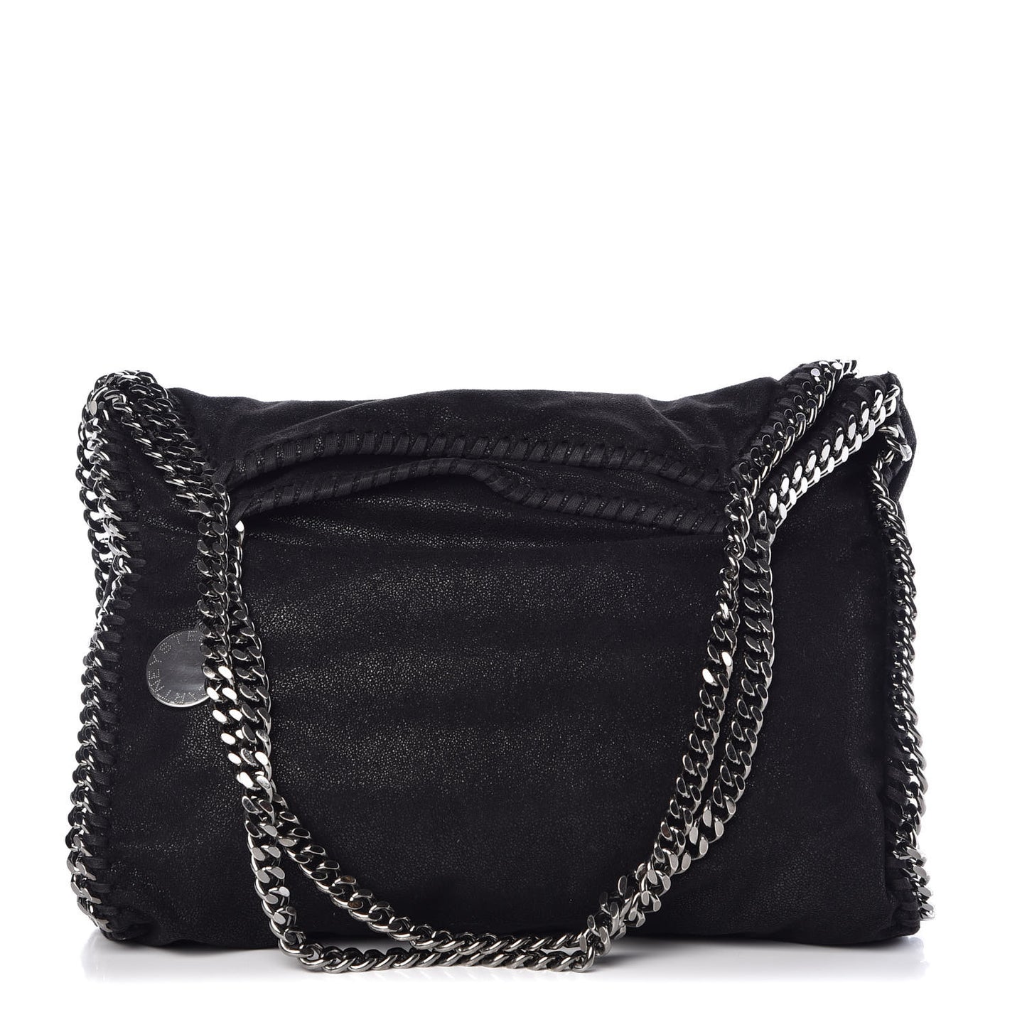 Shaggy Deer Small Falabella Tote Black