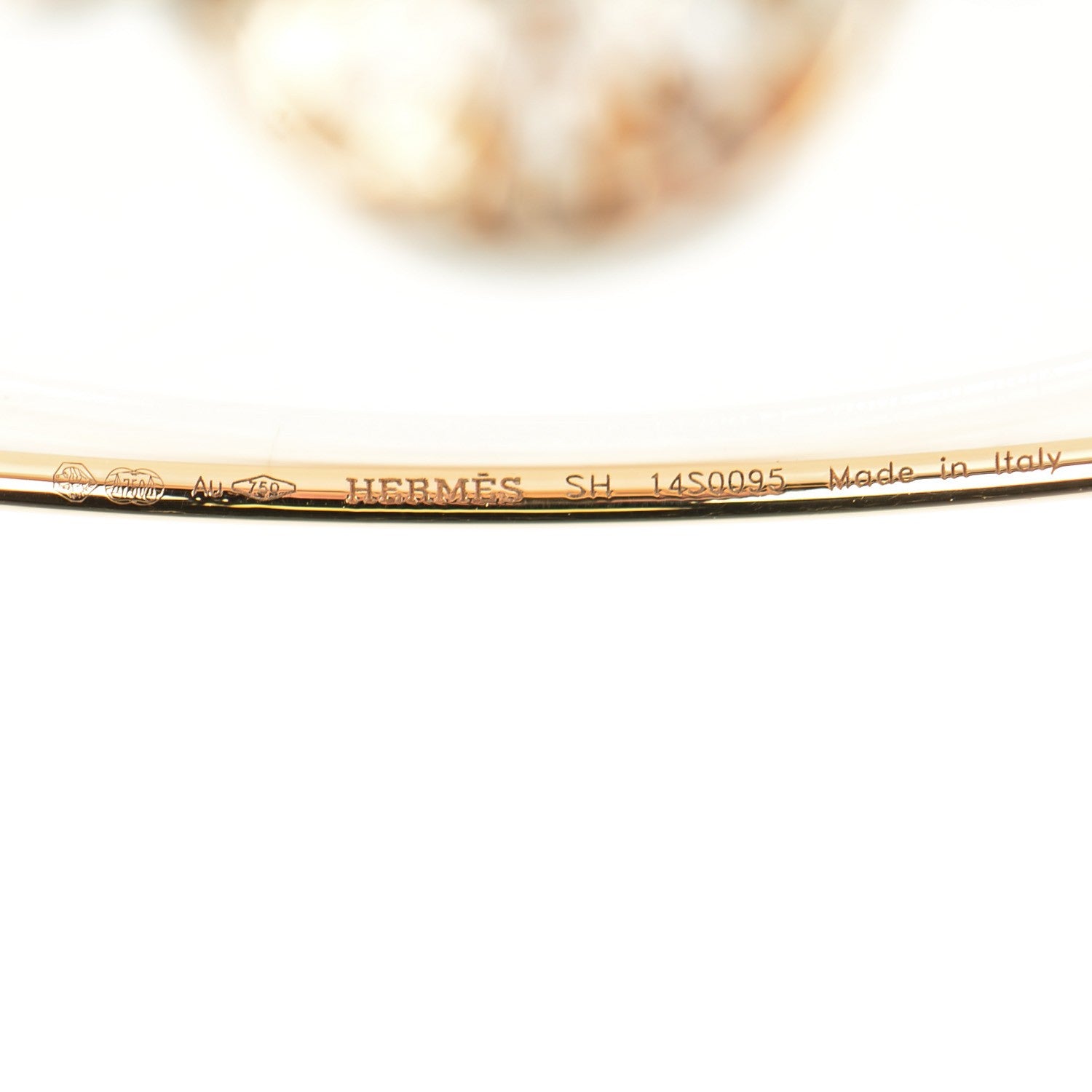 Hermes 18K Rose Gold Chaine D'Ancre Passerelle Bracelet PM Small 4 of 6