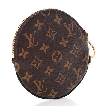 Louis Vuitton Mini Monogram Trio Pouch Round Coin Purse 3 of 6