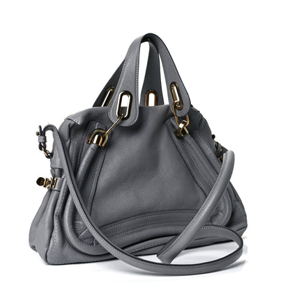 Chloe Calfskin Medium Paraty Cashmere Grey 2 of 12