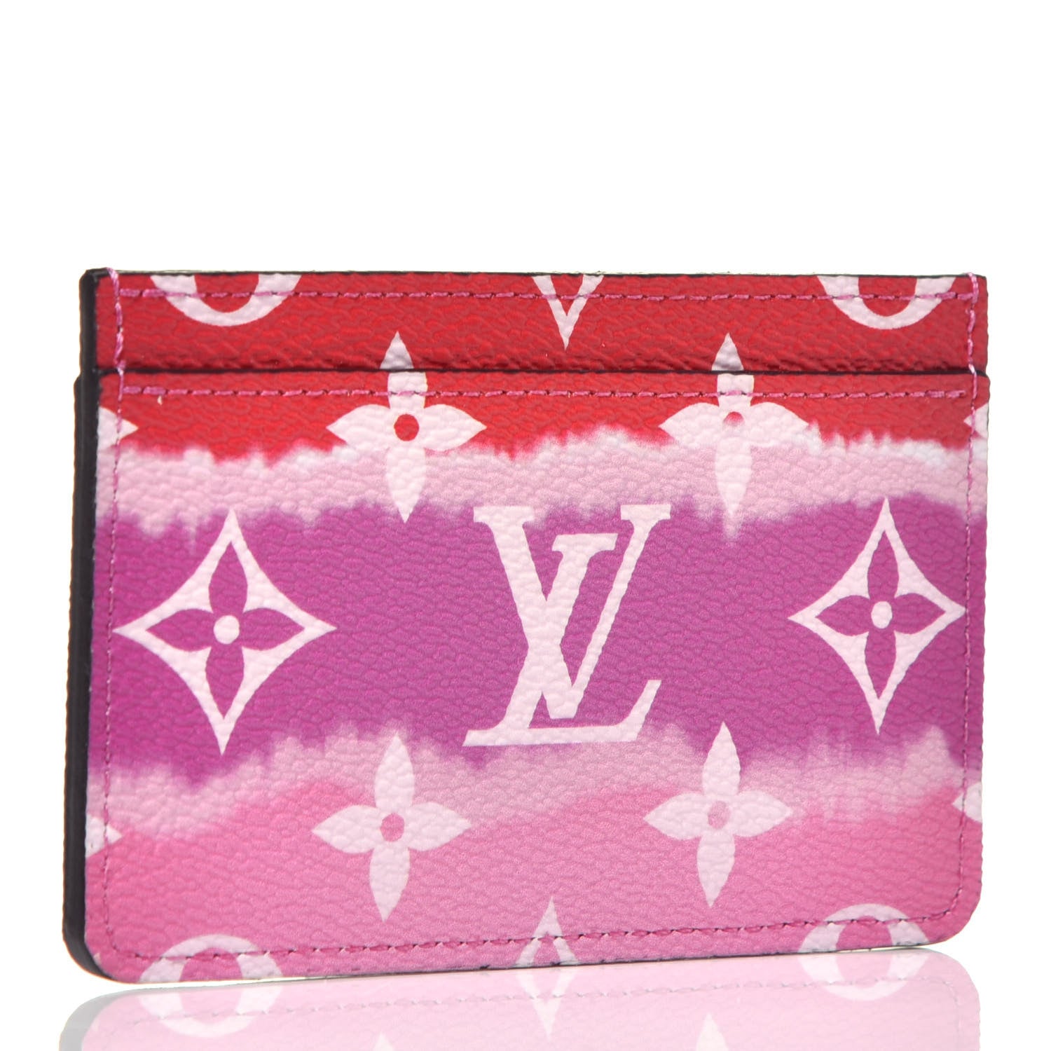 Louis Vuitton Monogram Escale Card Holder Rouge 3 of 7