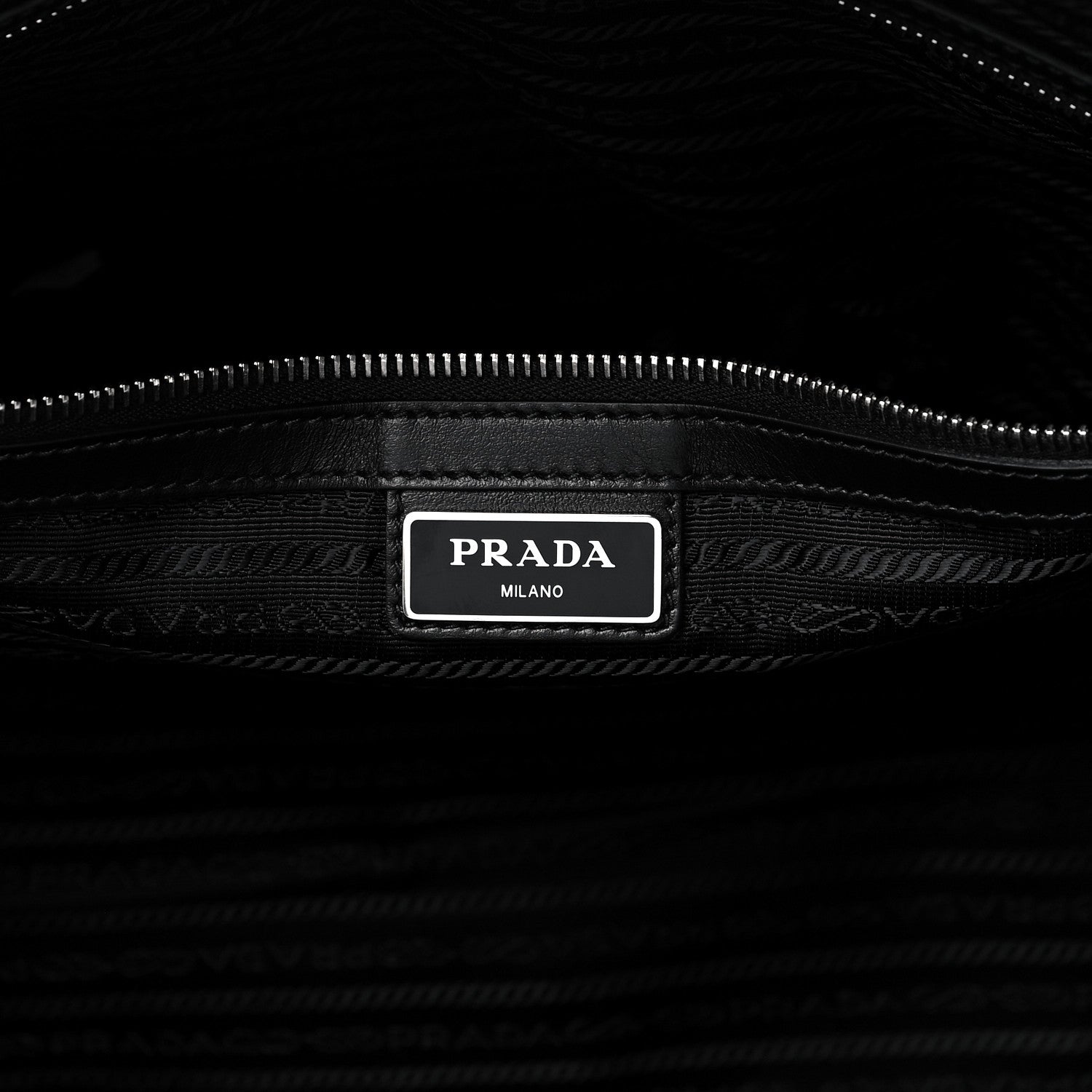 Prada Saffiano Duffle Travel Bag Black 6 of 11