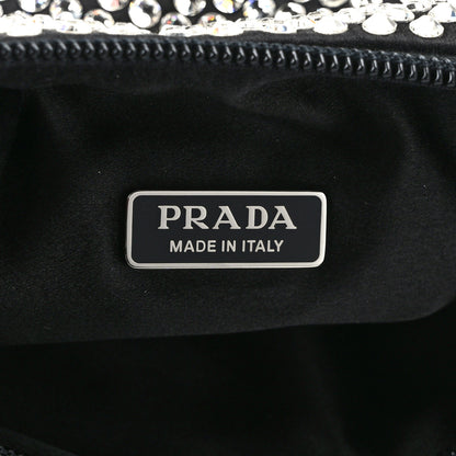 Prada Satin Crystal Mini Re-Edition 2000 Bag Cristal 6 of 10