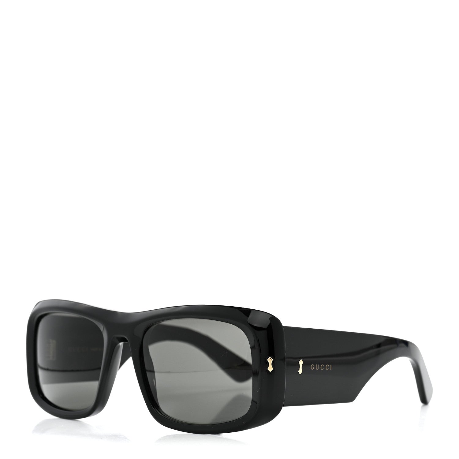 Gucci Acetate Square Frame Sunglasses GG1080S Black 1 of 7