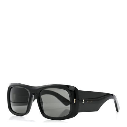 Gucci Acetate Square Frame Sunglasses GG1080S Black 1 of 7