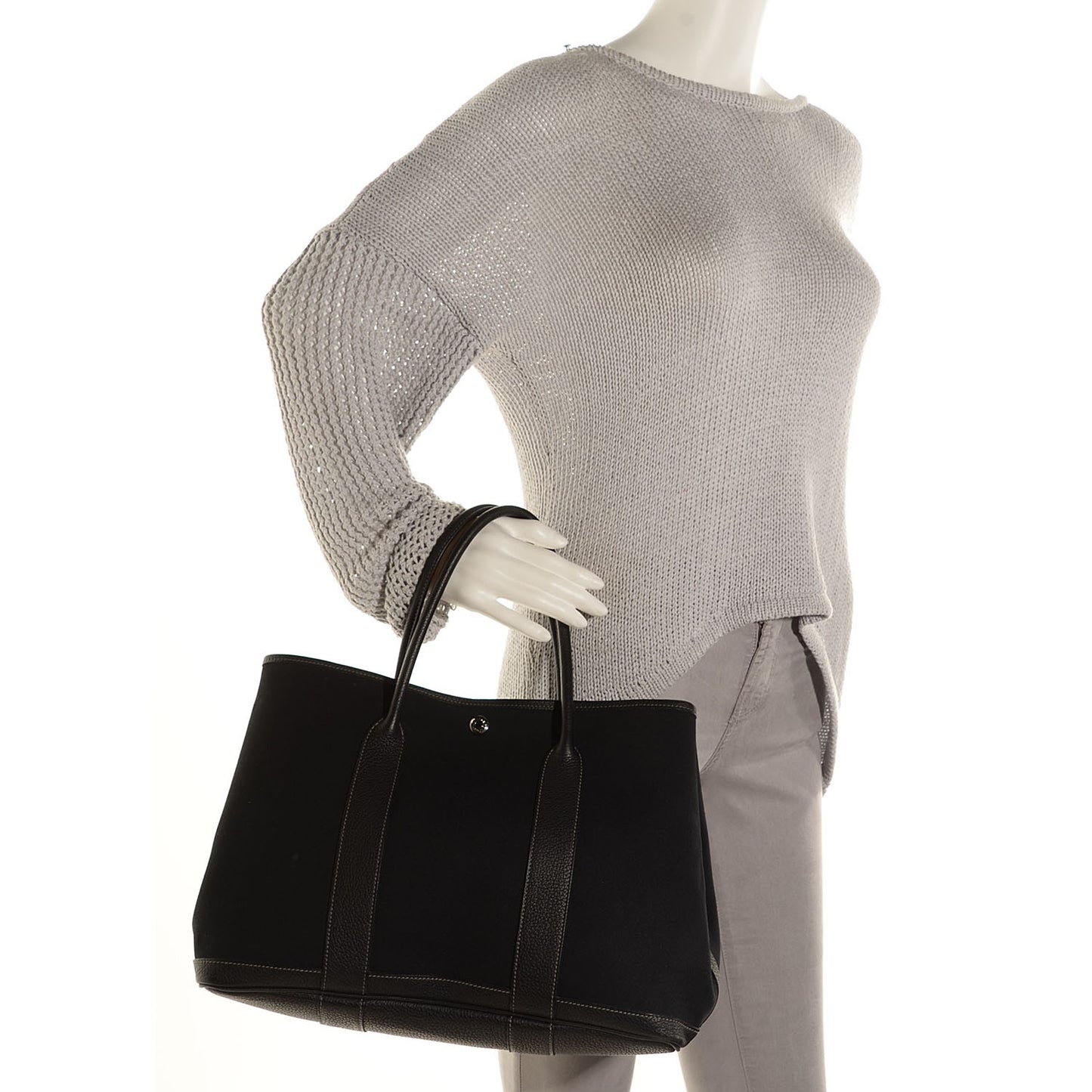 Toile Negonda Garden Party Tote 36 MM Black