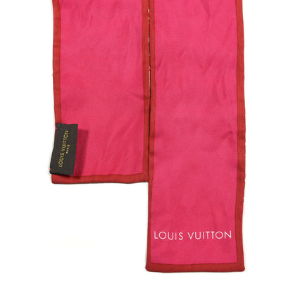 Louis Vuitton Silk Monogram Trunks Bandeau Fuchsia 2 of 3