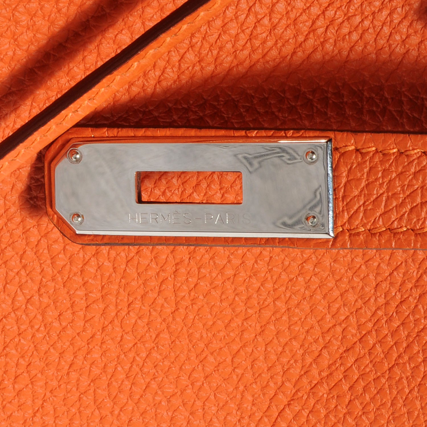 Hermes Togo Birkin 35 Orange 6 of 10