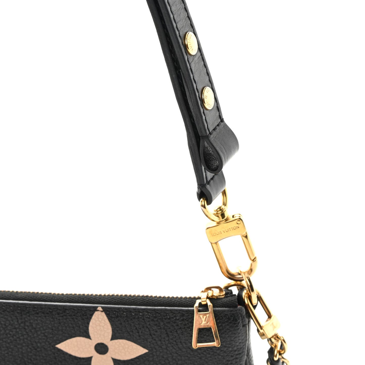 Empreinte Monogram Giant Multi Pochette Accessories Black Beige