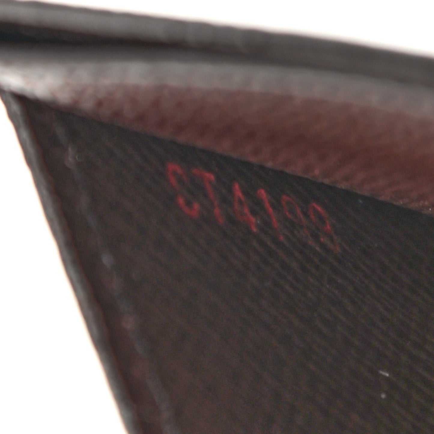 Damier Ebene Card Holder