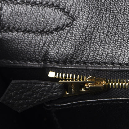Hermes Togo Birkin 30 Black 19 of 33