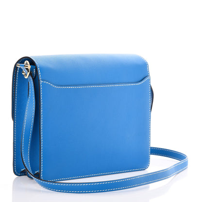 Hermes Evercolor Sac Roulis 23 Bleu Hydra 3 of 7