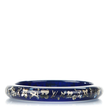 Louis Vuitton Resin Swarovski Small Inclusion Bracelet PM Marine 1 of 5