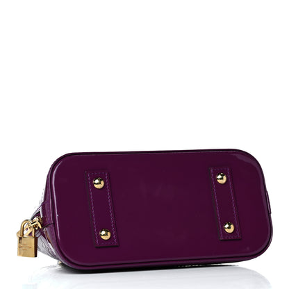 Louis Vuitton Vernis Alma BB Amethyste 4 of 17