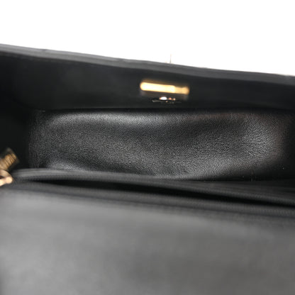Chanel Lambskin Quilted Mini Rectangular Flap Black 5 of 10
