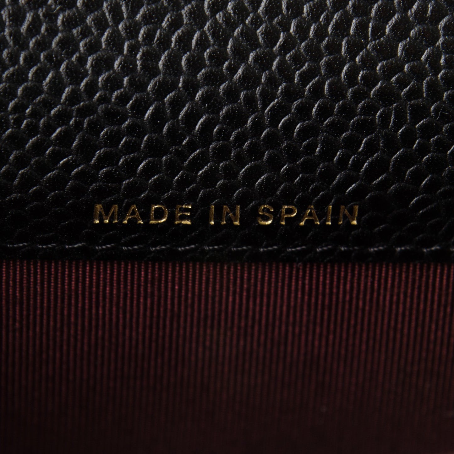 Caviar Quilted Flap Card Holder Black