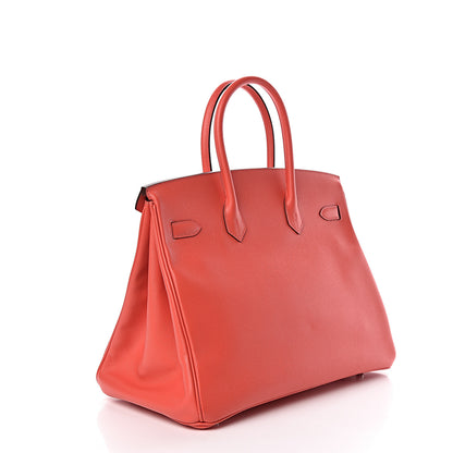 Hermes Epsom Birkin 35 Rose Jaipur 3 of 37