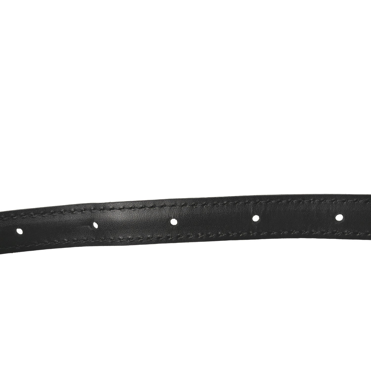Louis Vuitton Calfskin 12mm Adjustable Shoulder Strap Black 3 of 5