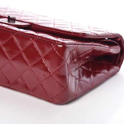 Chanel Patent Caviar Quilted 2.55 Reissue 226 Flap Burgundy 11 of 11