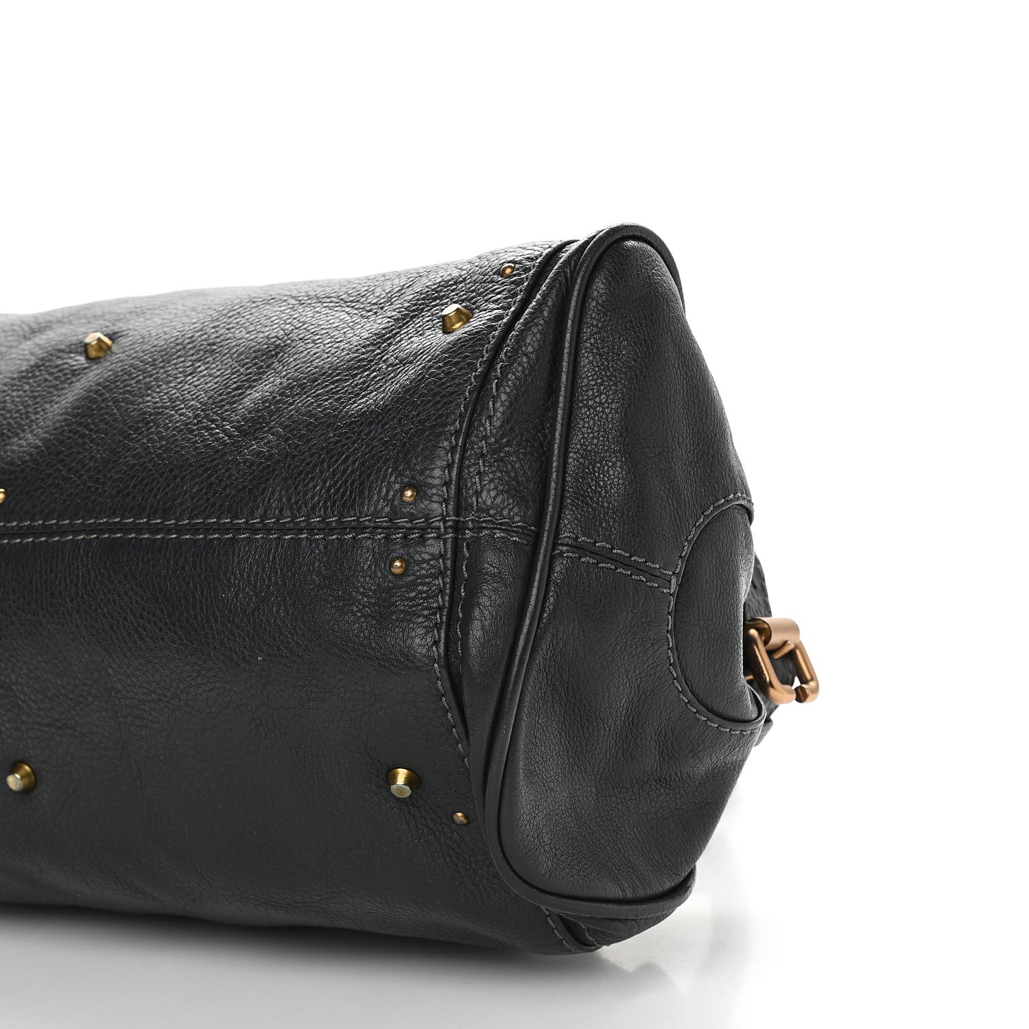 Chloe Calfskin Medium Paddington Satchel Black 8 of 8