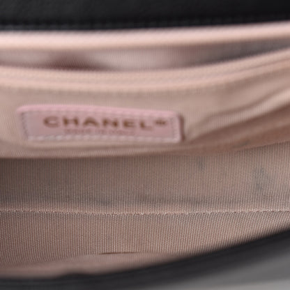 Chanel Caviar Quilted Large Studded Flap Black 12 of 14