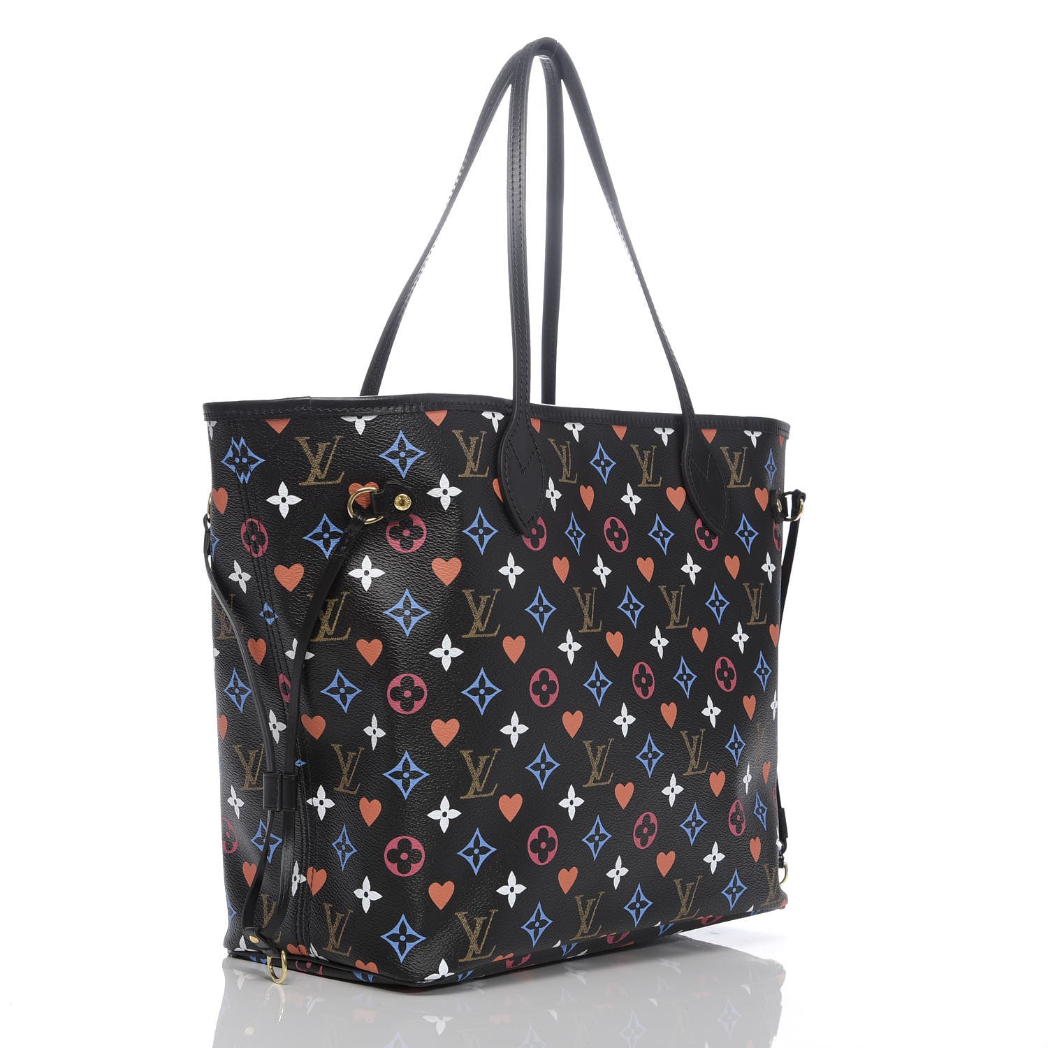 Louis Vuitton Game On Neverfull MM Black 3 of 10