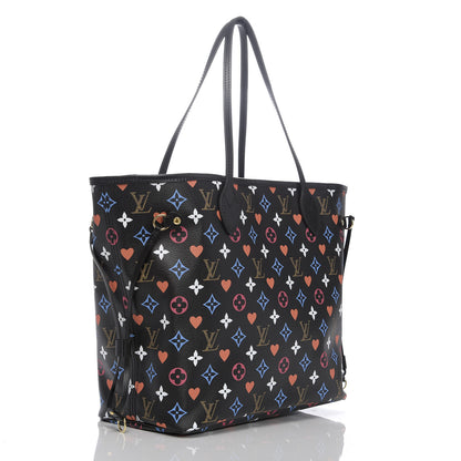 Louis Vuitton Game On Neverfull MM Black 3 of 10