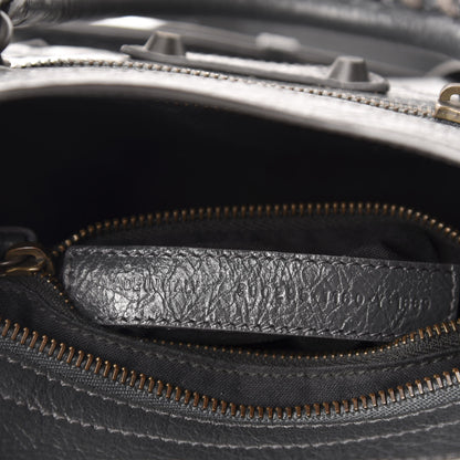 Balenciaga Agneau Classic Hardware Mini City Gris Fossile 9 of 11