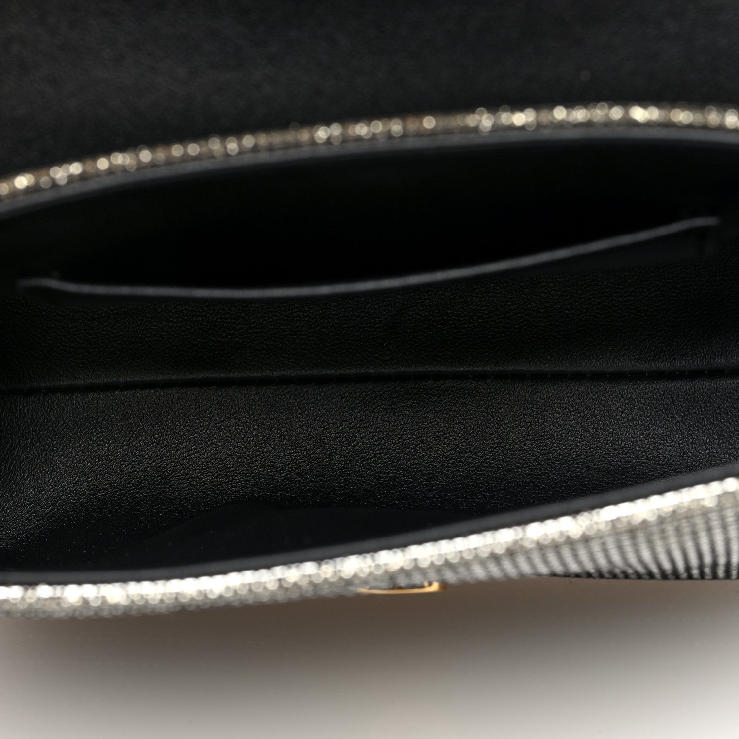 Celine Glitter Textile Teen Victoire Bag Gold 5 of 9