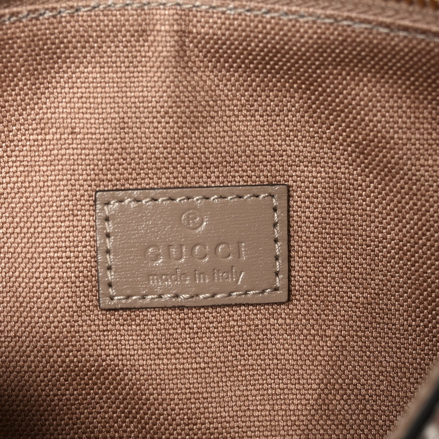 Gucci GG Shadow Monogram Mini Shoulder Bag Taupe 5 of 9