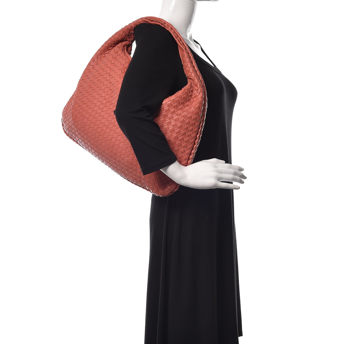 Nappa Intrecciato Medium Veneta Hobo Pompei