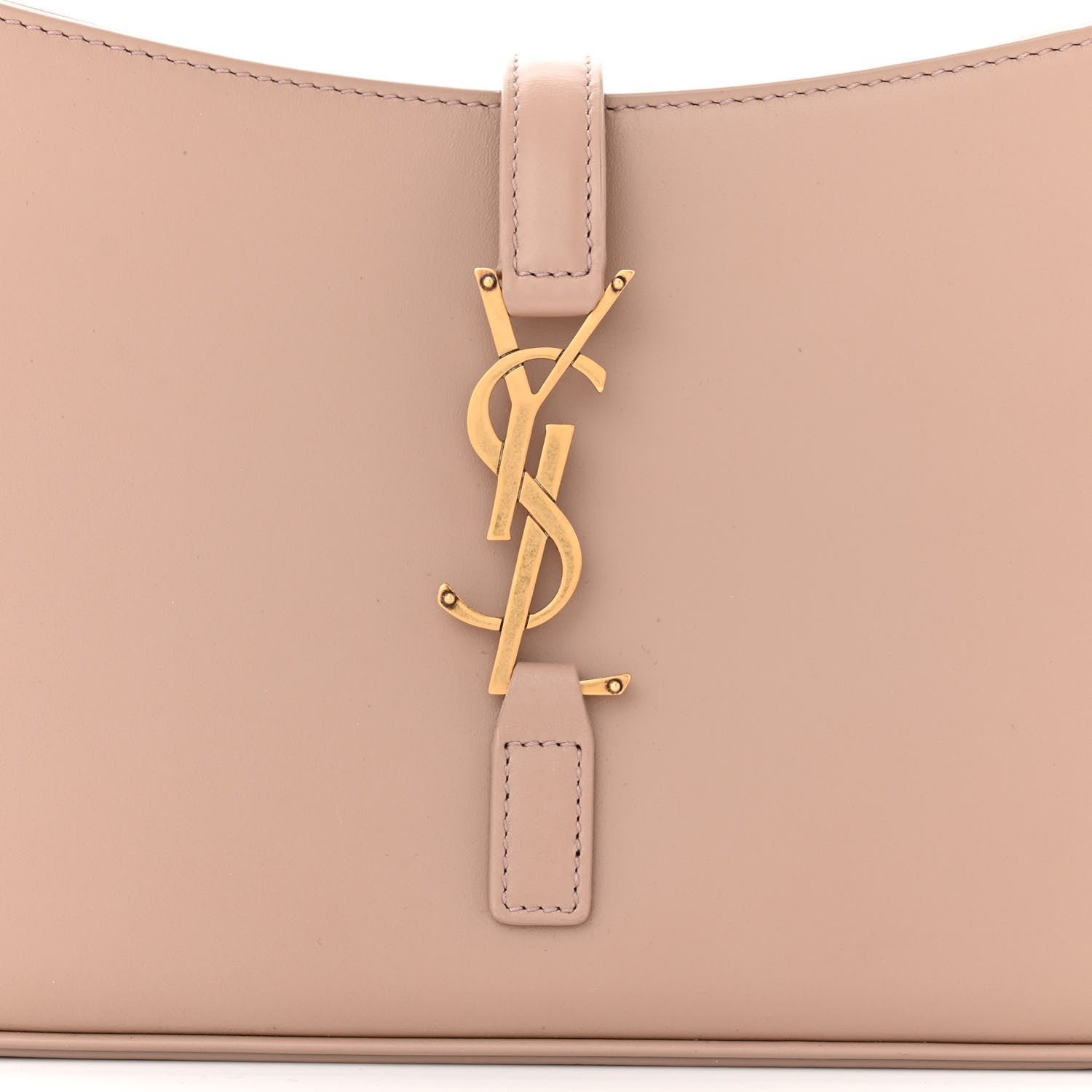 Saint Laurent Smooth Calfskin Le 5 A 7 Hobo Rosy Sand 8 of 11