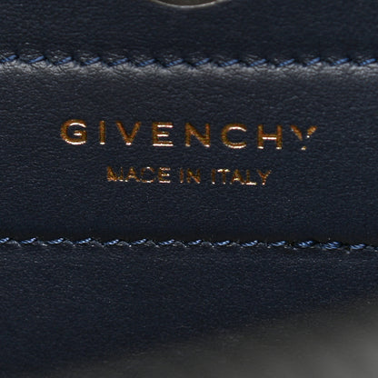 Givenchy Calfskin Crocodile Embossed Medium Soft Antigona Navy 5 of 7