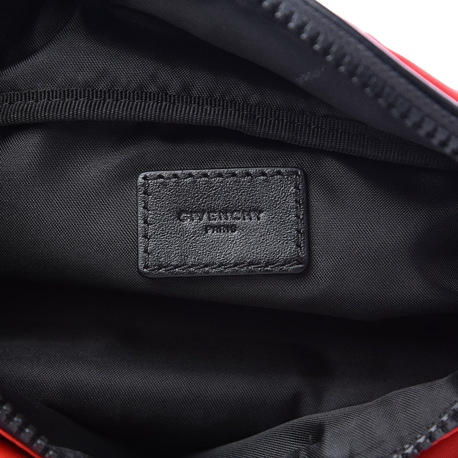 Givenchy Nylon Light 3 Bum Bag Black Red 6 of 9