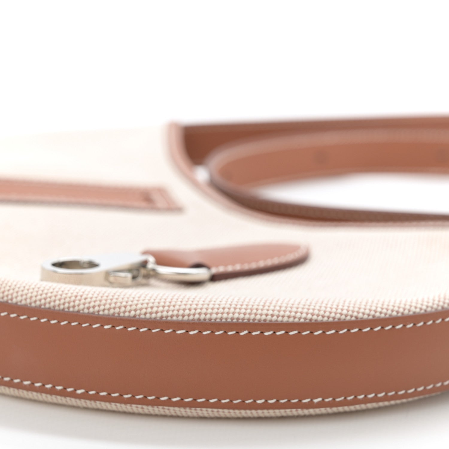 Hermes Canvas Swift P'tit Arcon Ecru Beige Gold 10 of 10