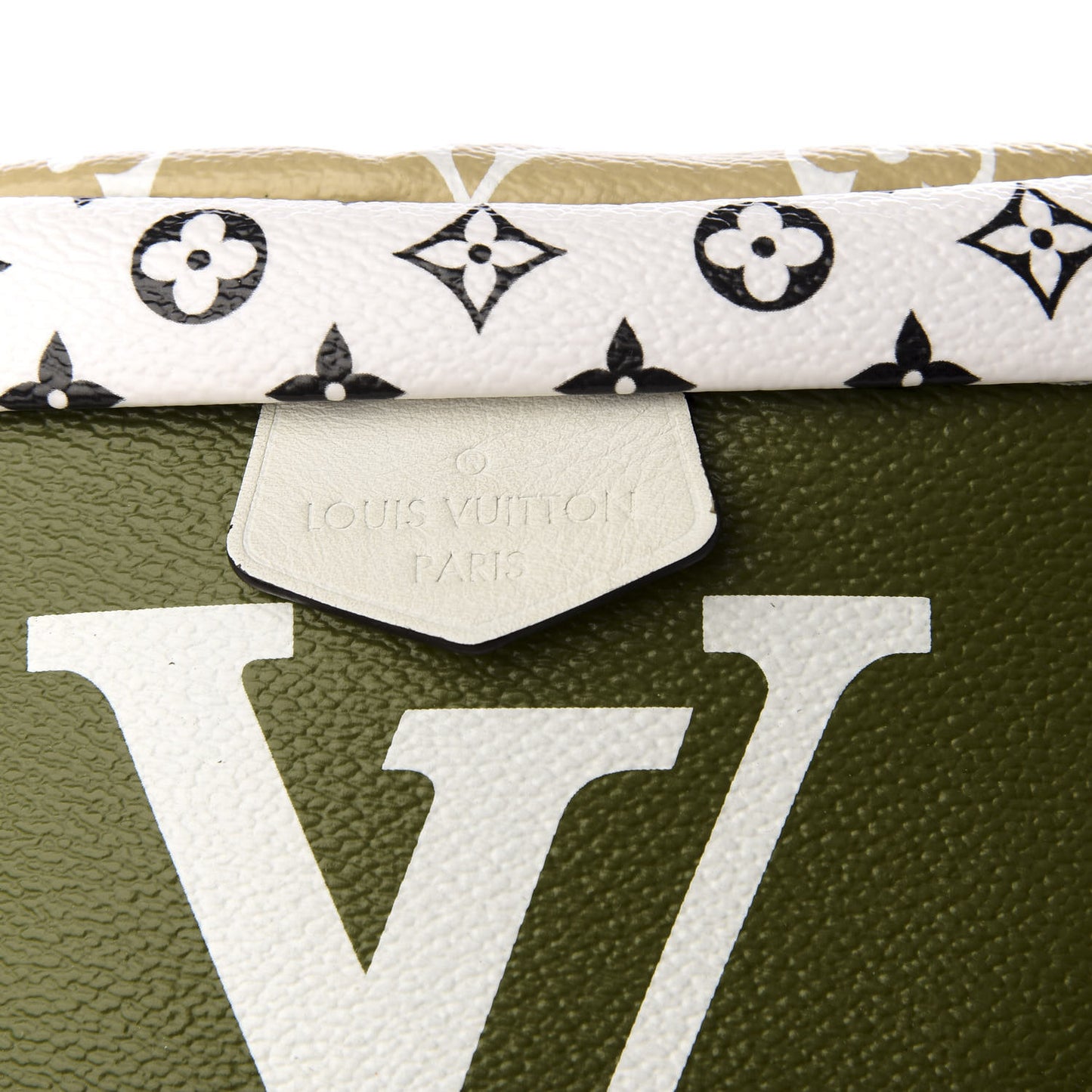 Monogram Giant Bumbag Kaki Beige