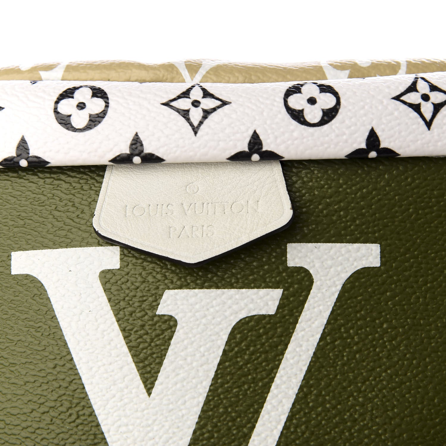 Louis Vuitton Monogram Giant Bumbag Kaki Beige 8 of 8