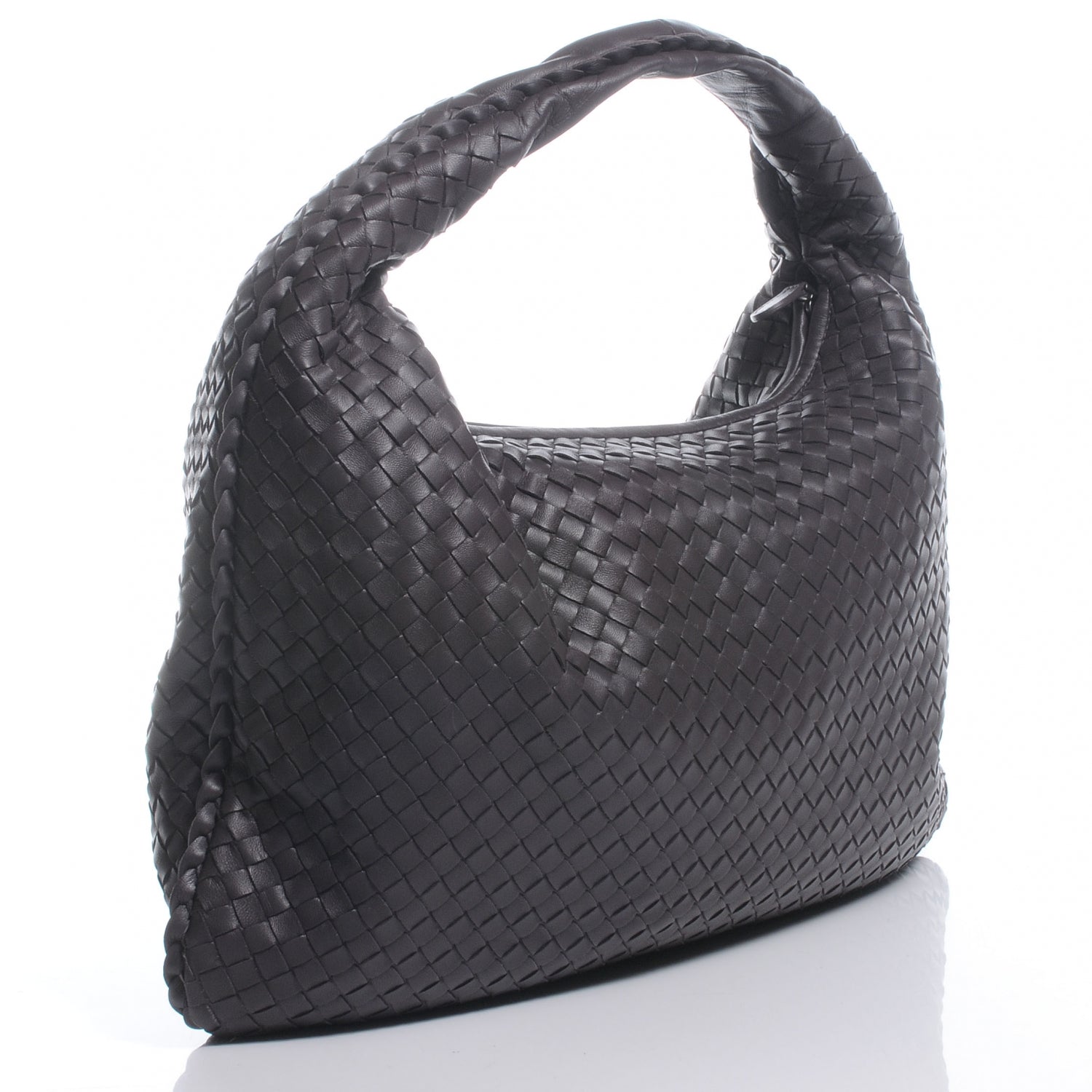 Bottega Veneta Woven Large Veneta Hobo Quetsche 3 of 9