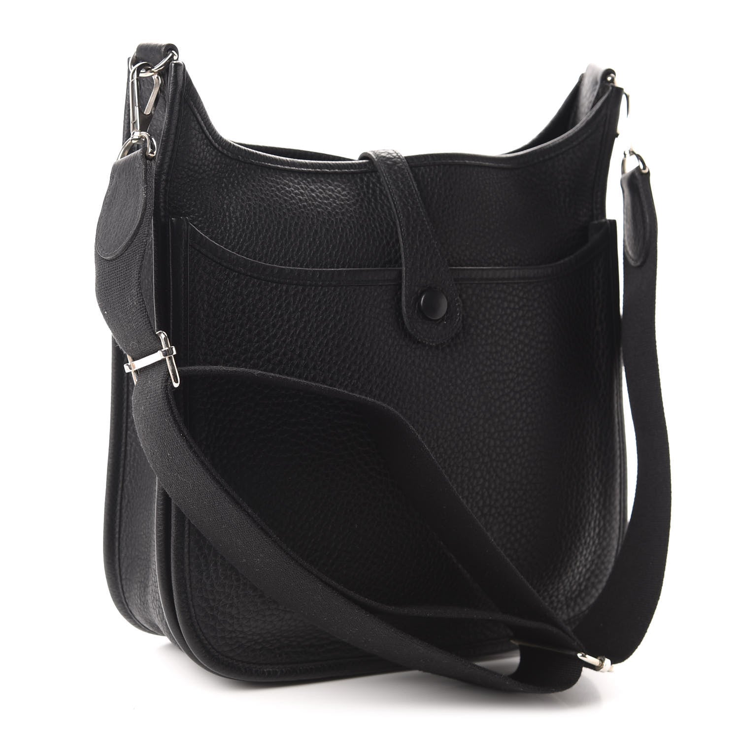 Hermes Taurillon Clemence Evelyne III PM Black 3 of 12