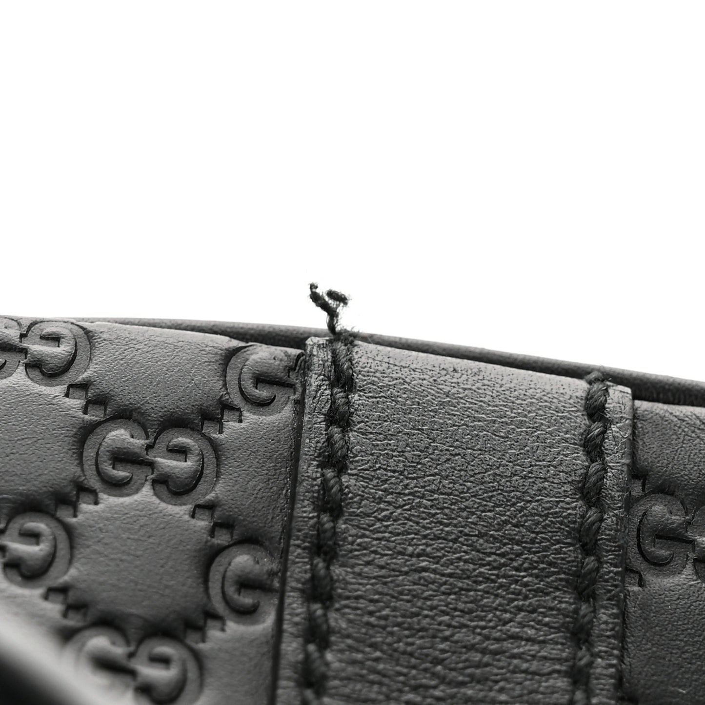 Microguccissima Medium Dome Bag Black