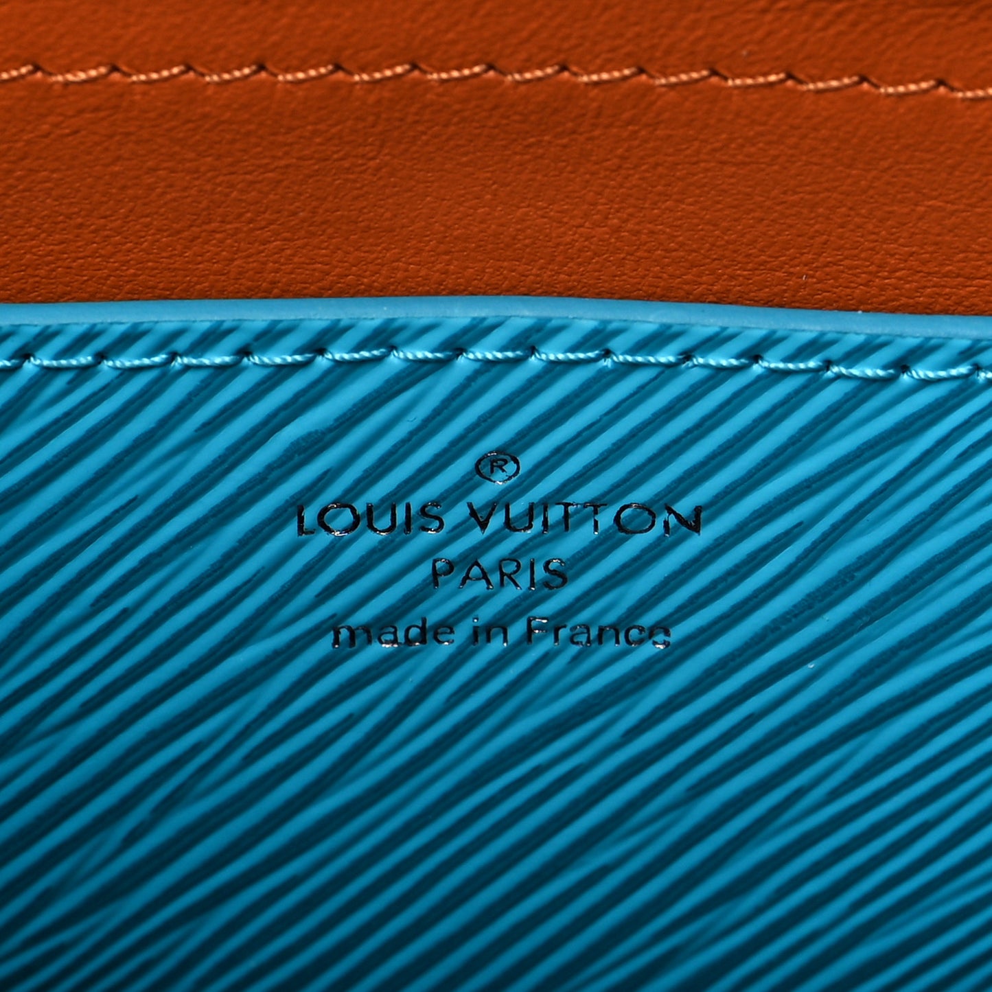 Epi Twist Shoulder Bag MM Turquoise