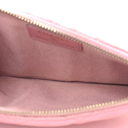 Chanel Iridescent Caviar Quilted Classic iPhone Pouch  Rose Pink 5 of 11